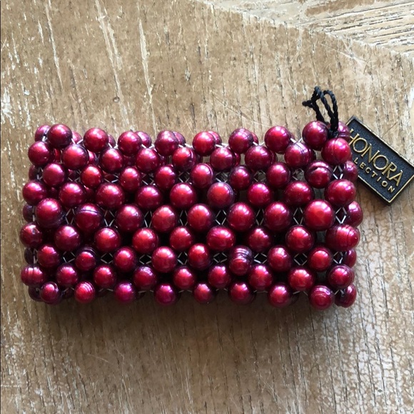 HONORA Cultured Freshwater Pearl Stretch Bracelet; EUC - Picture 4 of 6